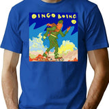Bingo Bongo Bootleg Graphic T-Shirt - Blue