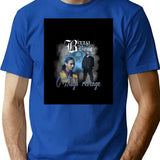 Bizzy Bone Bootleg Bootleg Graphic T-Shirt - Blue