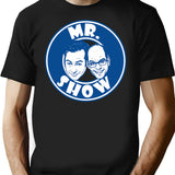 Bob And David - Mr Show Minimalist Graphic T-Shirt - Unisex Streetwear Tee - Black