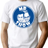 Bob And David - Mr Show Minimalist Graphic T-Shirt - Unisex Streetwear Tee - White