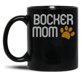 Bocker Mom Black Coffee Mug, Gift Coffee Mug