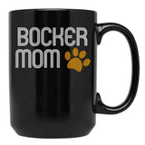 Bocker Mom Black Coffee Mug, Gift Coffee Mug - Black