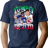Bootleg Devito Bootleg Graphic T-Shirt - Navy