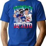 Bootleg Devito Bootleg Graphic T-Shirt - Blue