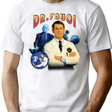 Bootleg Fauci Bootleg Graphic T-Shirt - White