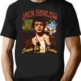Bootleg Harlow Rapper Tour Vintage Bootleg Graphic T-Shirt - Black