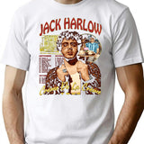 Bootleg Harlow Rapper Tour Vintage Bootleg Graphic T-Shirt - White