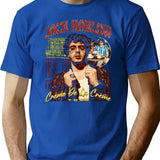 Bootleg Harlow Rapper Tour Vintage Bootleg Graphic T-Shirt - Blue