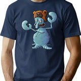 Bootleg Octocrab Bootleg Graphic T-Shirt - Navy
