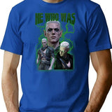 Bootleg Series - He Who Was Bootleg Graphic T-Shirt - Blue