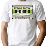 Bootleg Tape Cassette Music Bootleg Graphic T-Shirt - White