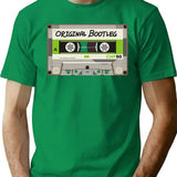 Bootleg Tape Cassette Music Bootleg Graphic T-Shirt - Green