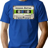 Bootleg Tape Cassette Music Bootleg Graphic T-Shirt - Blue
