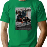 Bootlegger Hotrod Bootleg Graphic T-Shirt - Green