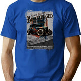 Bootlegger Hotrod Bootleg Graphic T-Shirt - Blue