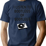 Bootlegs Of Bootlegs Bootleg Graphic T-Shirt - Navy