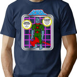Borsk Bootleg Graphic T-Shirt - Navy