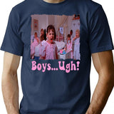 Boys Ugh Bootleg Graphic T-Shirt - Navy