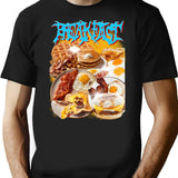 Breakfast Bootleg Bootleg Graphic T-Shirt - Black