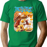 Breakfast Bootleg Bootleg Graphic T-Shirt - Green