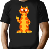 British Classic Charley Says 1970S Public Information Film V2C Minimalist Graphic T-Shirt - Unisex Streetwear Tee - Black