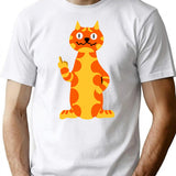 British Classic Charley Says 1970S Public Information Film V2C Minimalist Graphic T-Shirt - Unisex Streetwear Tee - White