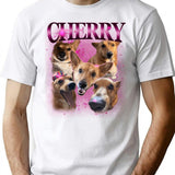 Cherry Bootleg Bootleg Graphic T-Shirt - White