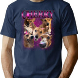 Cherry Bootleg Bootleg Graphic T-Shirt - Navy