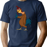 Chicken Joe Is A Vibe Minimalist Graphic T-Shirt - Unisex Streetwear Tee - Navy