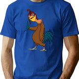 Chicken Joe Is A Vibe Minimalist Graphic T-Shirt - Unisex Streetwear Tee - Blue