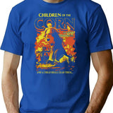 Children of The Corn an Adult Nightmare Premium Heavyweight Cotton T-Shirt - Blue