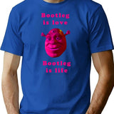 Chuerk Two Bootleg Graphic T-Shirt - Blue