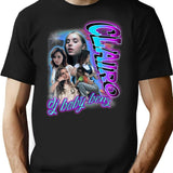 Clairo Bootleg Merch Tee Bootleg Graphic T-Shirt - Black