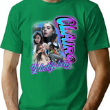 Clairo Bootleg Merch Tee Bootleg Graphic T-Shirt - Green