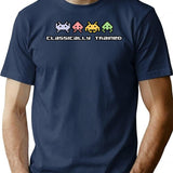 Classically Trained T-Shirt - Retro Graphic Tee for Men & Women - Navy