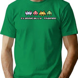 Classically Trained T-Shirt - Retro Graphic Tee for Men & Women - Green