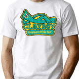 Clayboy -distressed- T-Shirt - Retro Graphic Tee for Men & Women - White