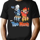 Claymation Snow Miser Brothers Too Much Gift For Fan T-Shirt - Black