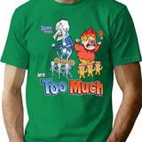 Claymation Snow Miser Brothers Too Much Gift For Fan T-Shirt - Green