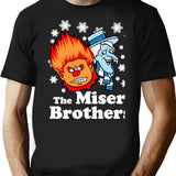 Claymation Snow Miser The Miser Brothers Gift For Birthday T-Shirt - Black