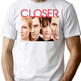 Closer Film Classic T-Shirt - Retro Graphic Tee for Men & Women - White