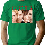 Closer Film Classic T-Shirt - Retro Graphic Tee for Men & Women - Green