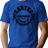 Clothing - Carter Academy Of Technobabble T-Shirt - Blue