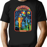 Clowns Are Funny T-Shirt - Sarcastic Humor Graphic Tee - Black