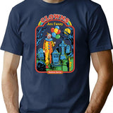 Clowns Are Funny T-Shirt - Sarcastic Humor Graphic Tee - Navy