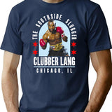 Clubber Lang Clubber Langg T-Shirt - Retro Graphic Tee for Men & Women - Navy