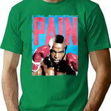 Clubber Lang Pain T-Shirt - Retro Graphic Tee for Men & Women - Green
