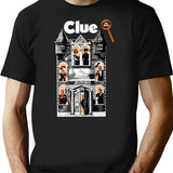 Clue Movie T-Shirt - Retro Graphic Tee for Men & Women - Black