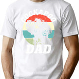 Cockapoo Dad Dog Funny Father's Day Retro Vintage T-Shirt - White