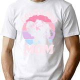 Cockapoo Mom Dog Funny Mother's Day Retro Vintage T-Shirt - White